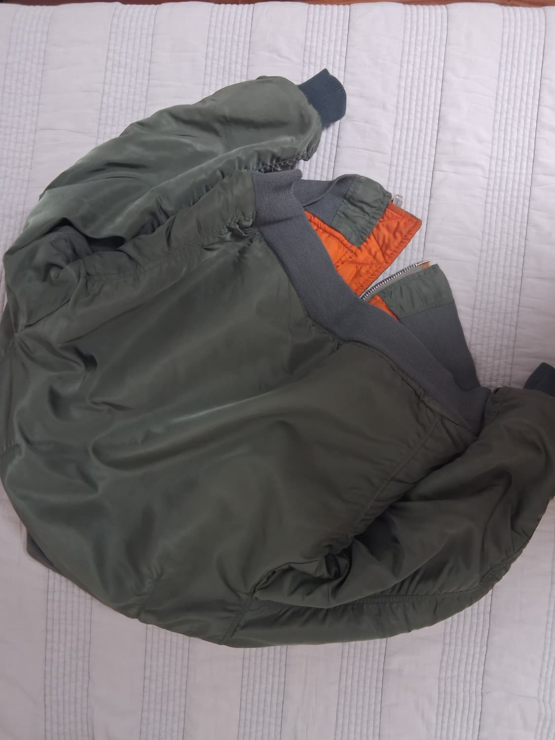 알파인더스트리 1973년 제조 울파일 ma-1 M 상품이미지2