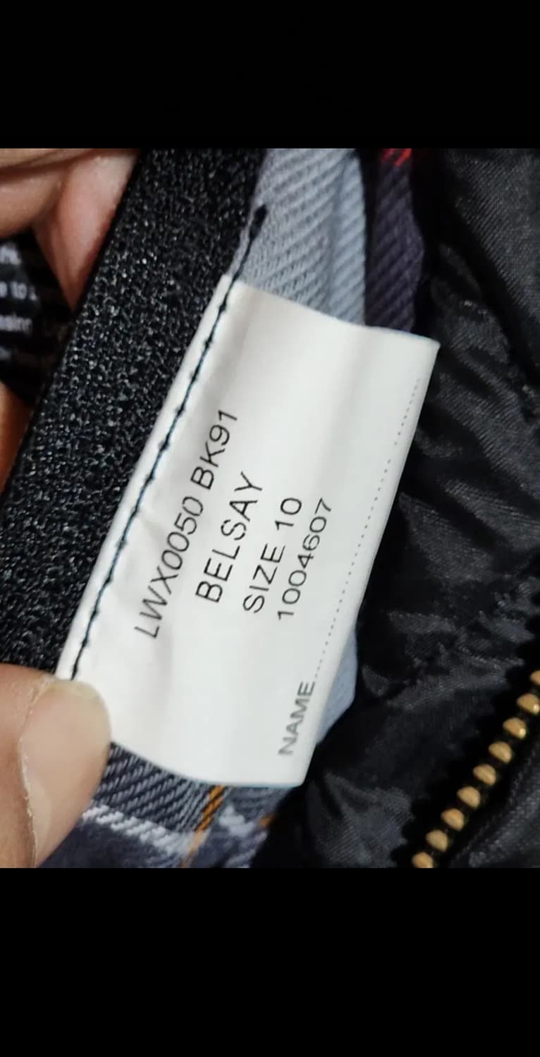 (M) 바버 벨세이 왁싱자켓 블랙 BELSAY 왁스점퍼 안감누빔  상품이미지5