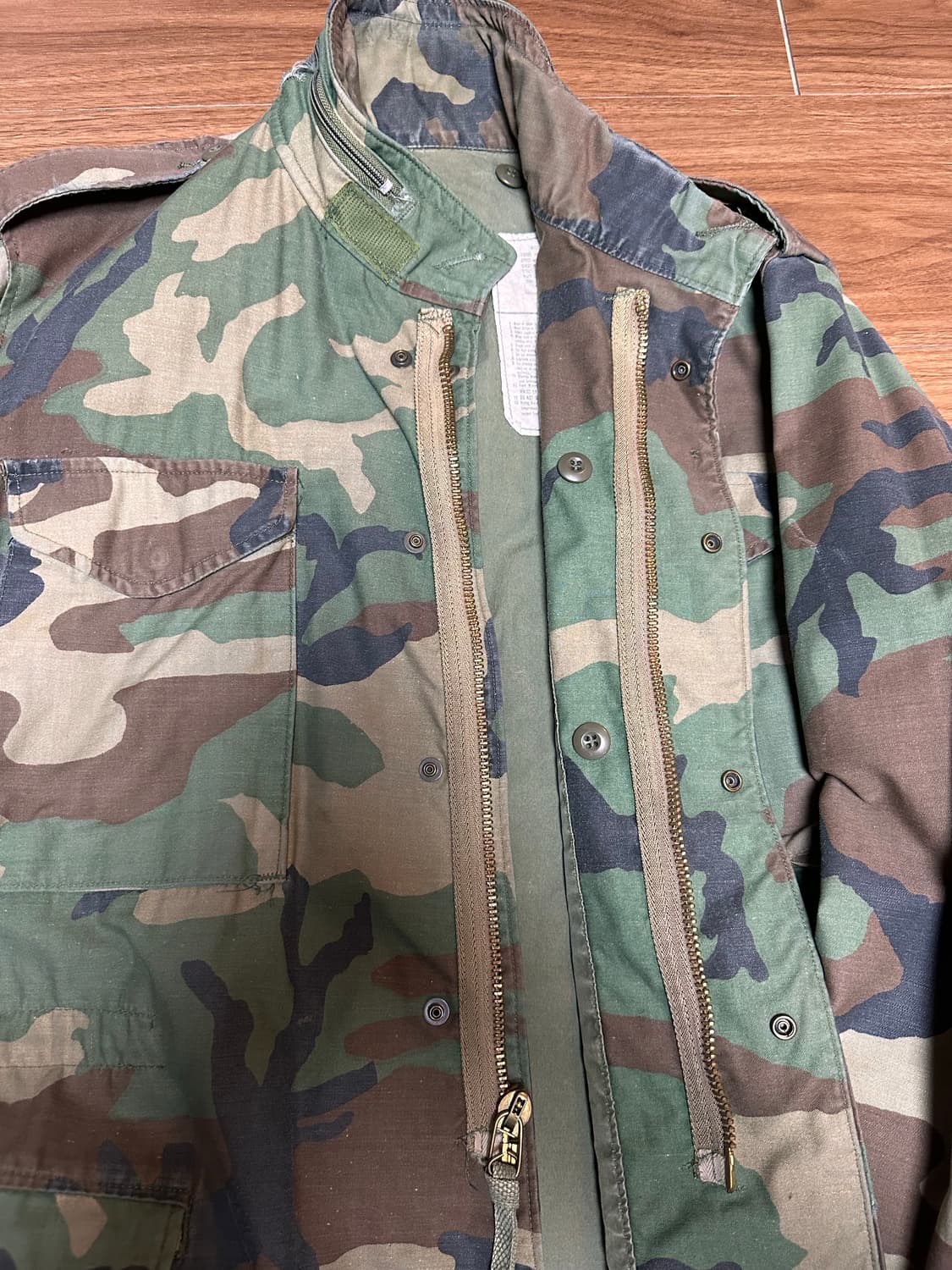 M65 필드자켓 우드랜드 카모 미듐레귤러 상품이미지2