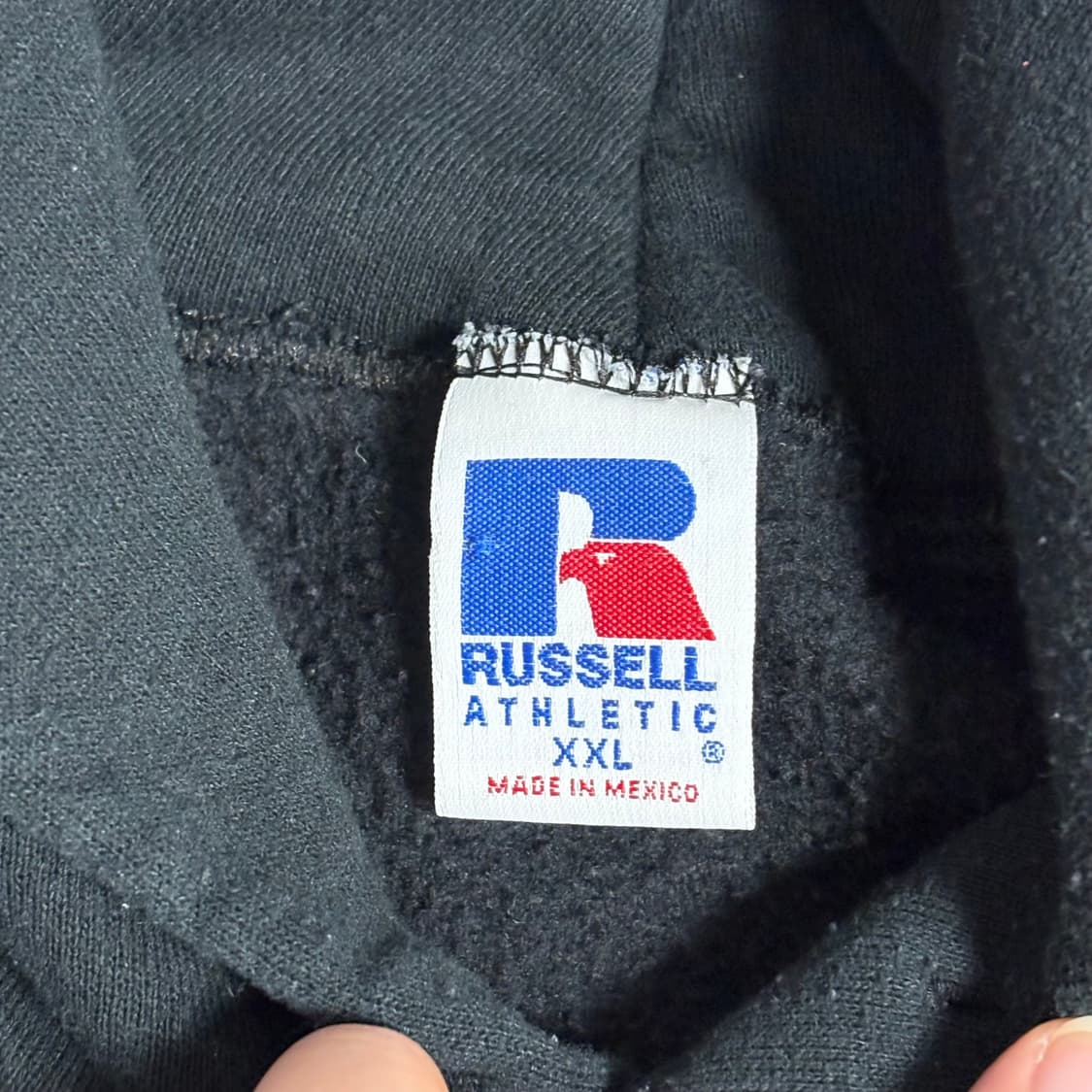 🇲🇽 00s 러셀 USC 후드 블랙 상품이미지4