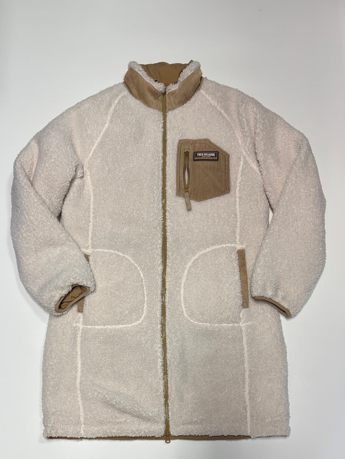 트루릴리전 구스다운 경량 리버시블 후리스 점퍼 상품이미지1