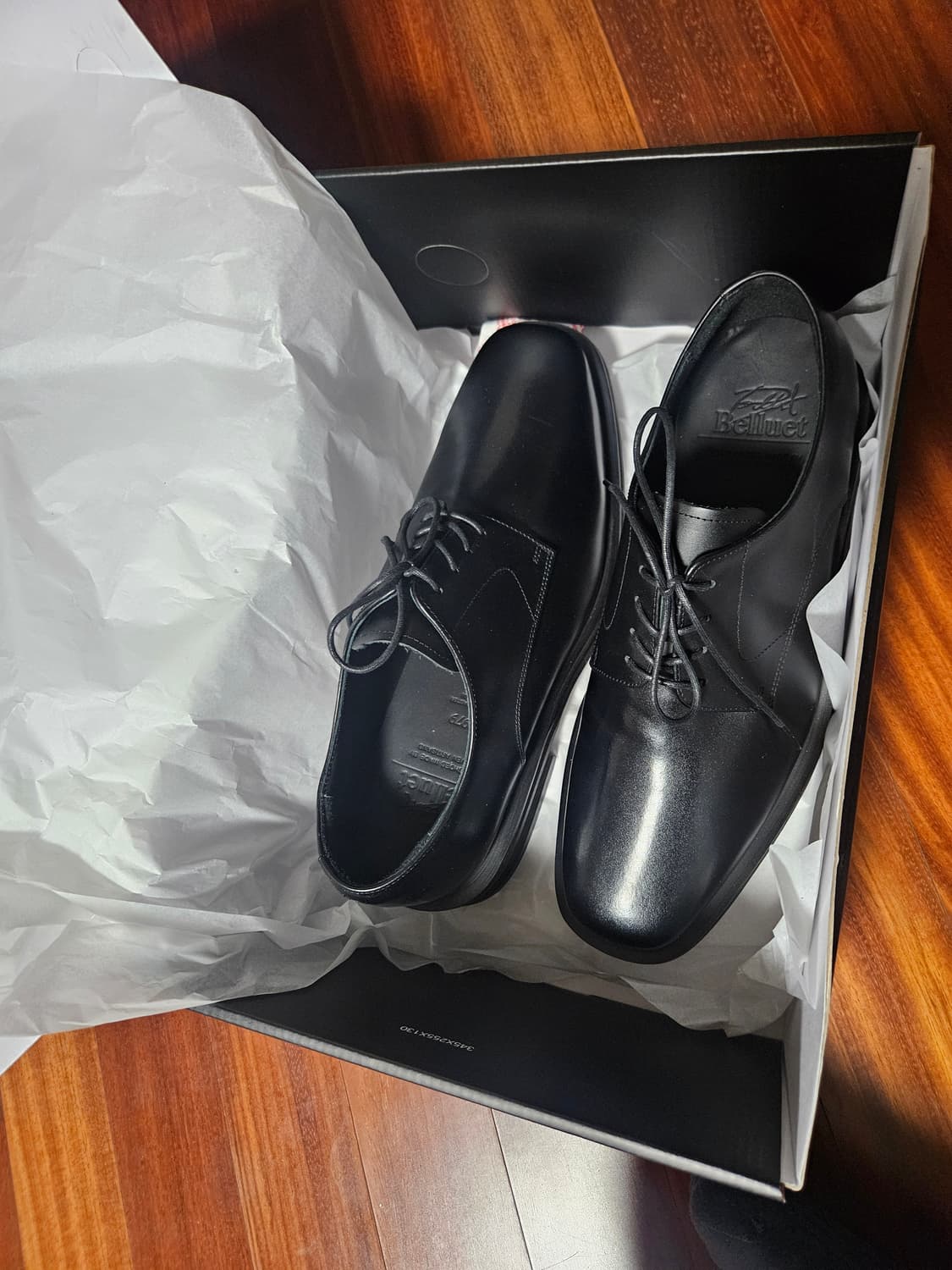 벨룻 DEAN 세미스퀘어토 더비슈즈 260 사이즈 상품이미지1