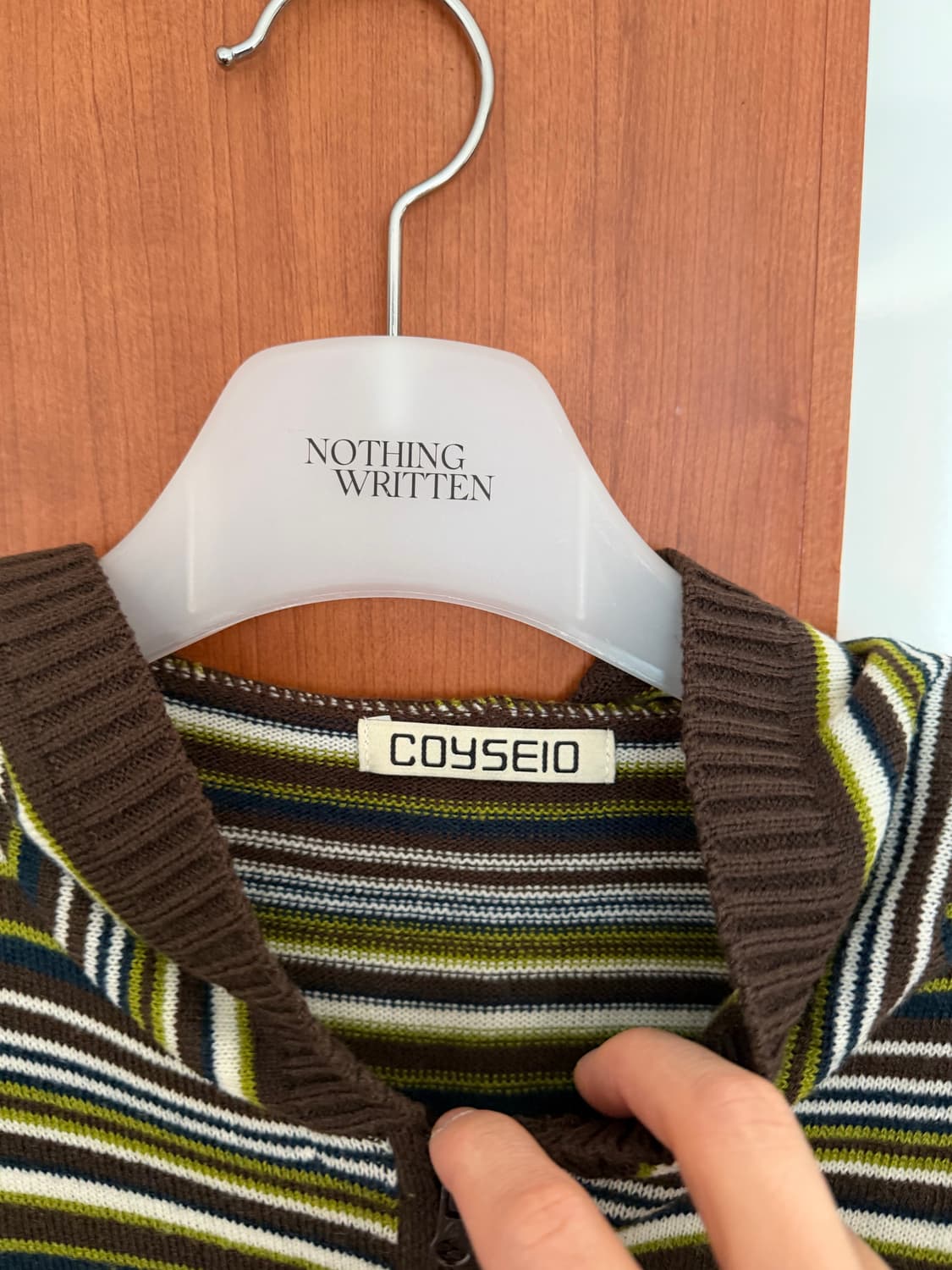 코이세이오 소프트 니트집업 상품이미지4