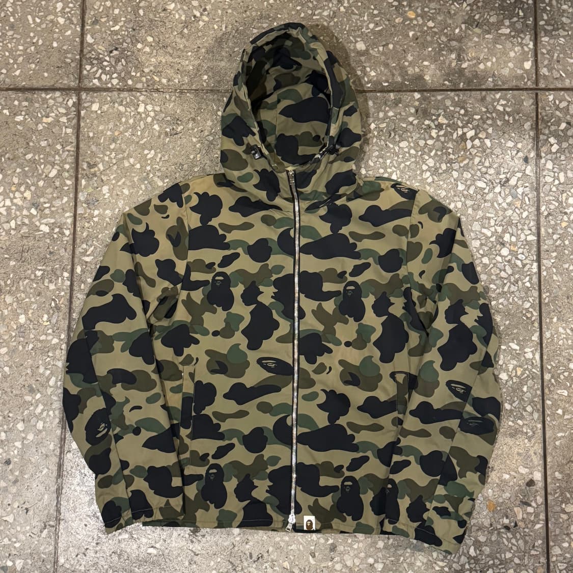 OG 베이프 1st 카모 바람막이 M 상품이미지1