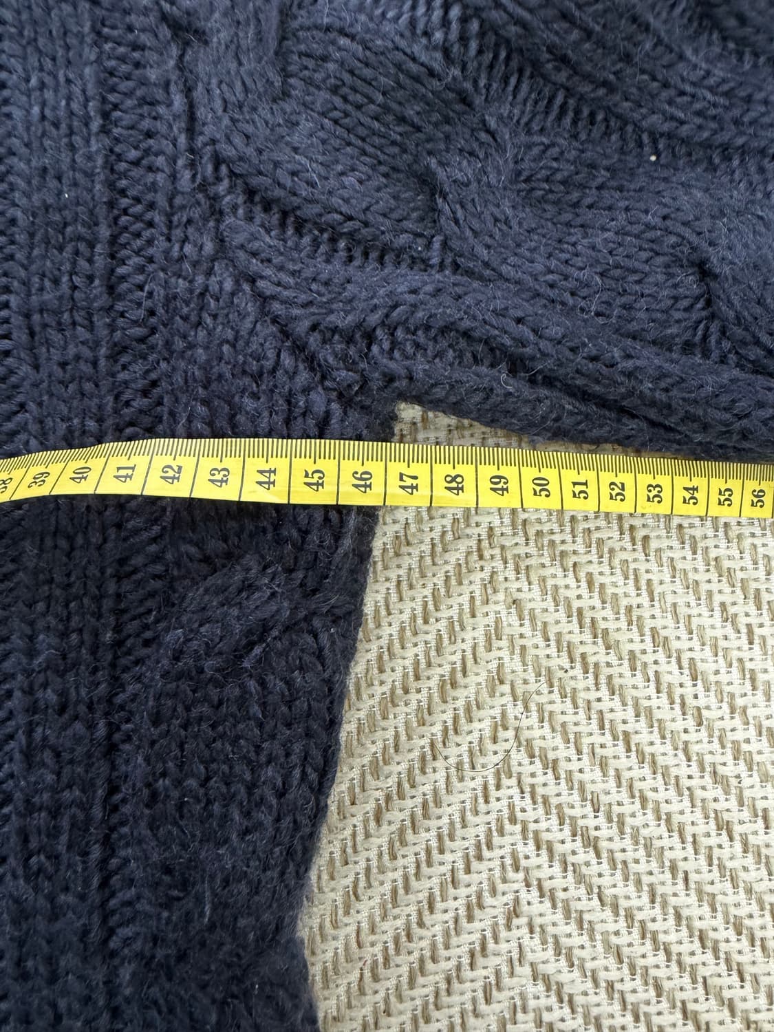 정품) 아베크롬비 여성 케이블 니트 M 상품이미지8