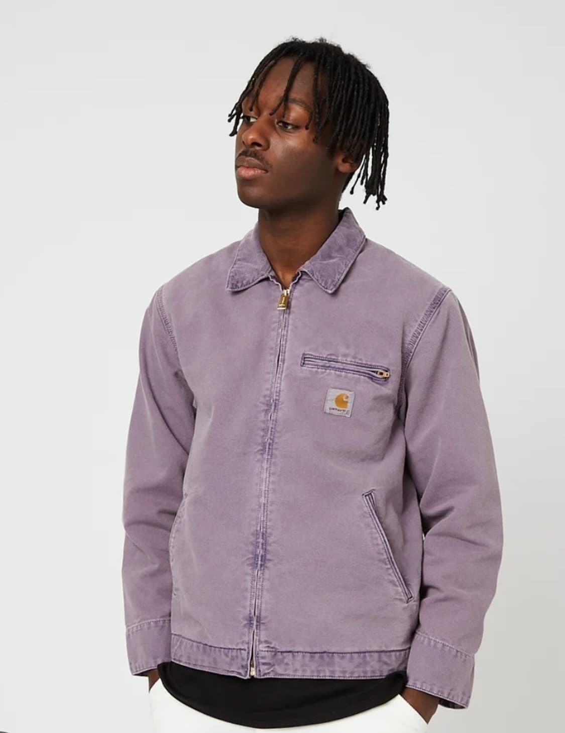 칼하트 윕 (Carhartt Wip) 디트로이트 자켓 - 퍼플 M 상품이미지1