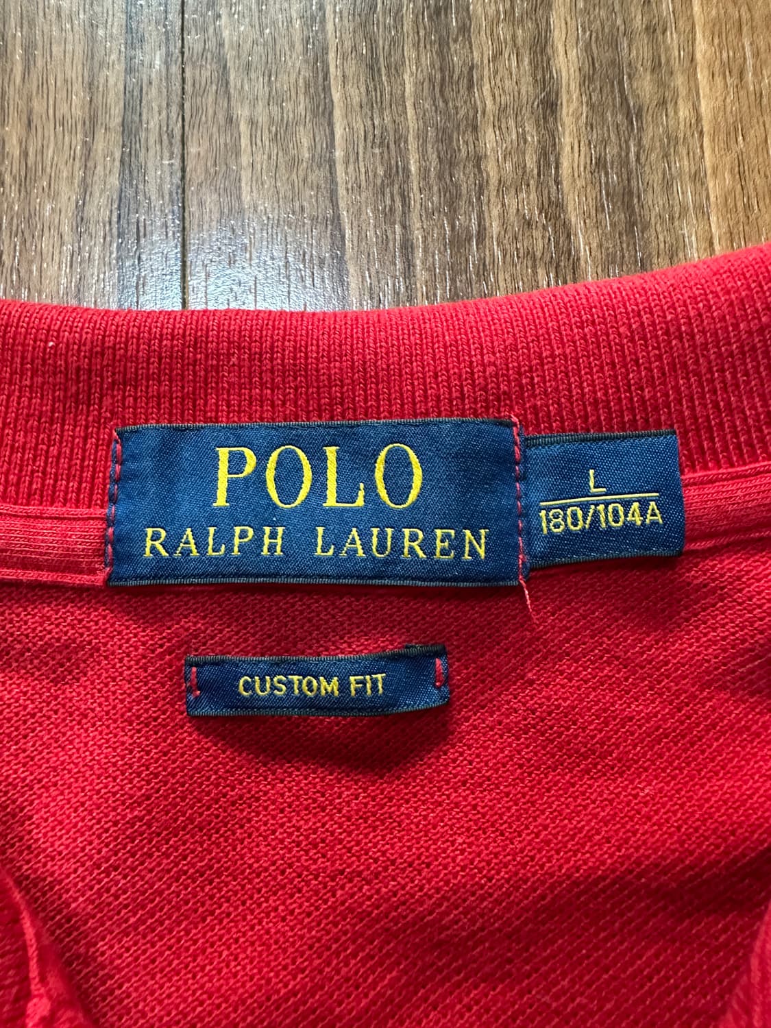 (L) 폴로 빅포니 브리튼 영국 국기 레드 카라티 치프키프 상품이미지3