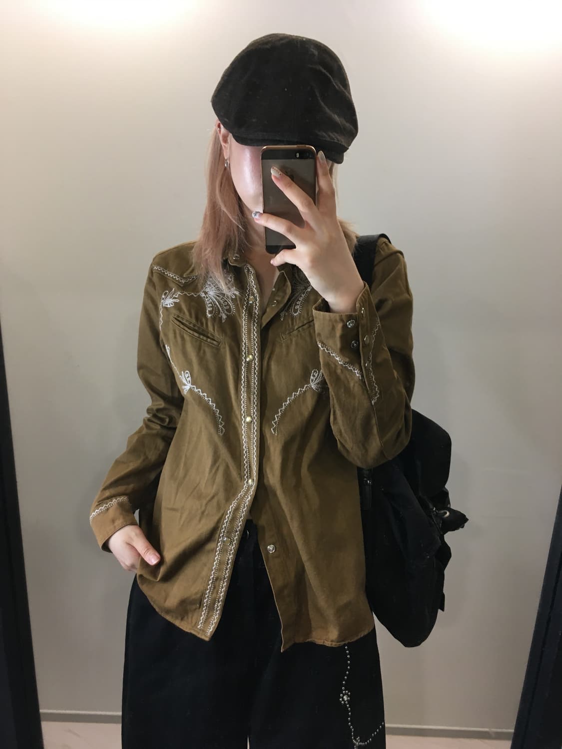 jpn vintage western handwork shirts 상품이미지5