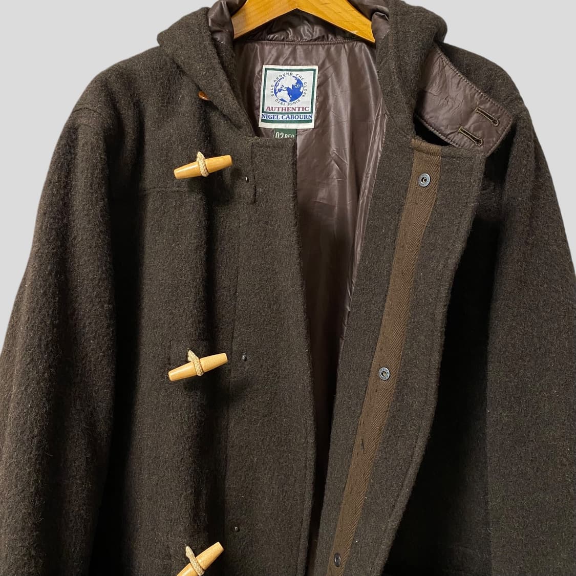 (2)nigel cabourn 나이젤카본 울 더플코트 상품이미지3