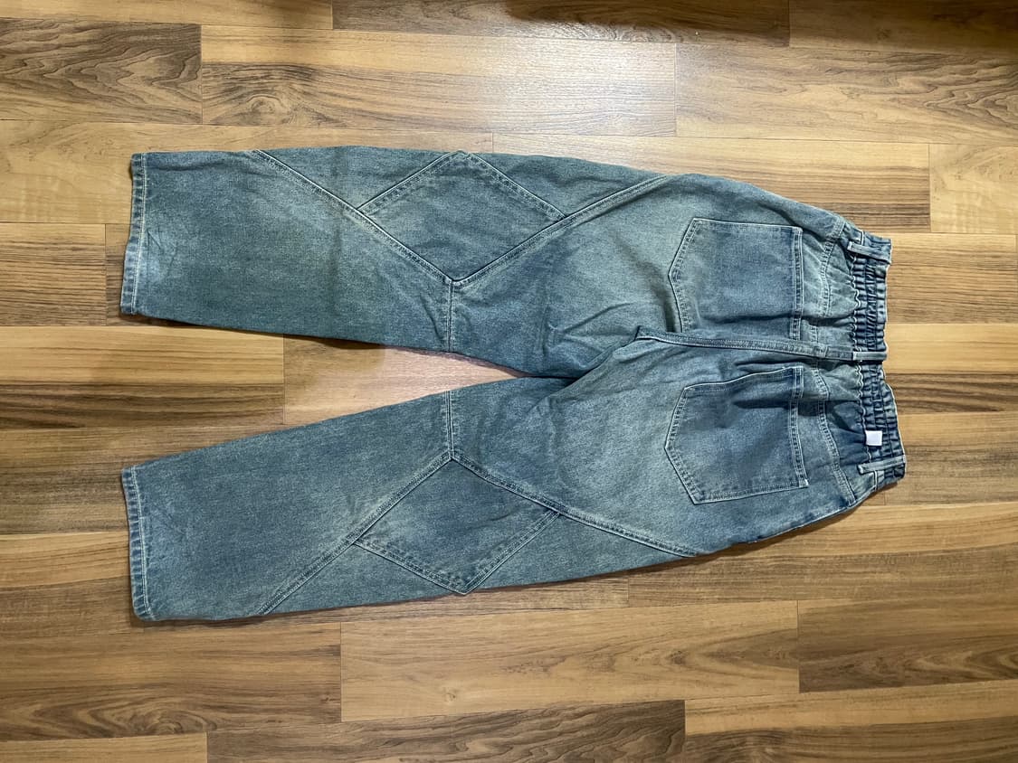 엑스톤즈 XP114 다이아 데님 팬츠 (BLUE) 상품이미지3