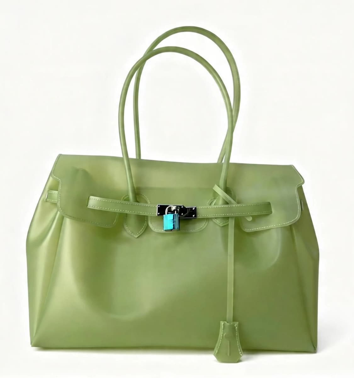 시스루 젤리 벌킨백 키키 젤리백 젤리벌킨 버킨백 수요조사 상품이미지3