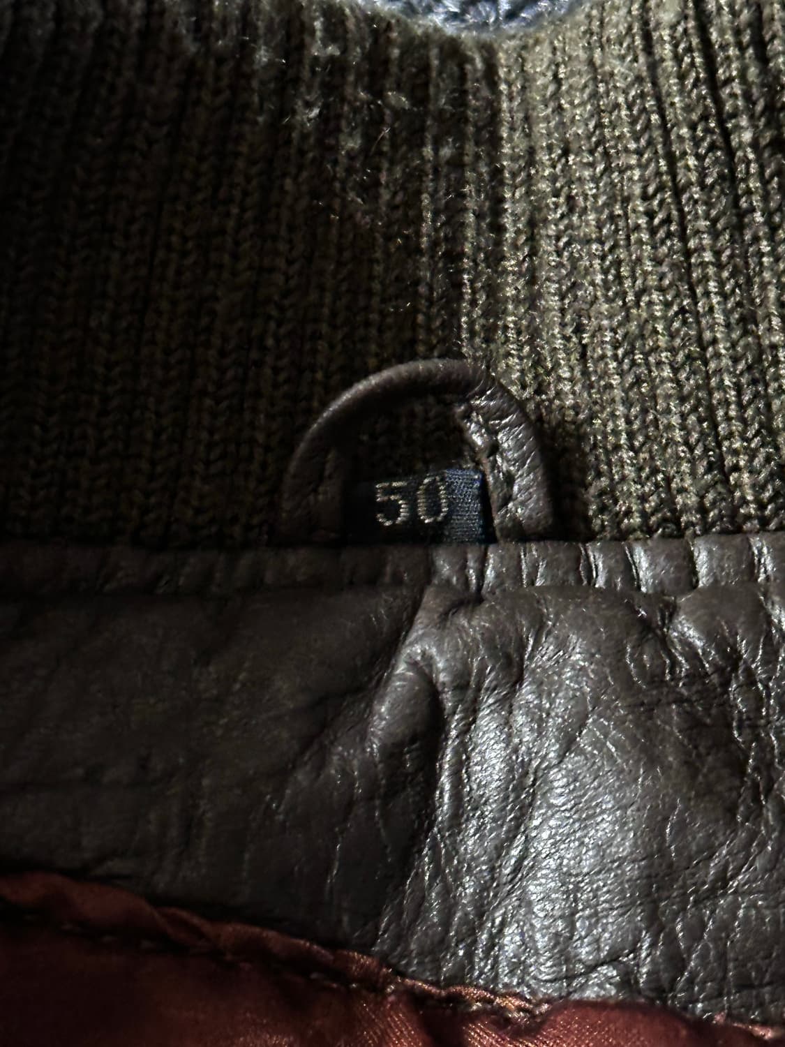 RPONTY 일본산  – 빈티지 양가죽 봄버자켓  상품이미지6