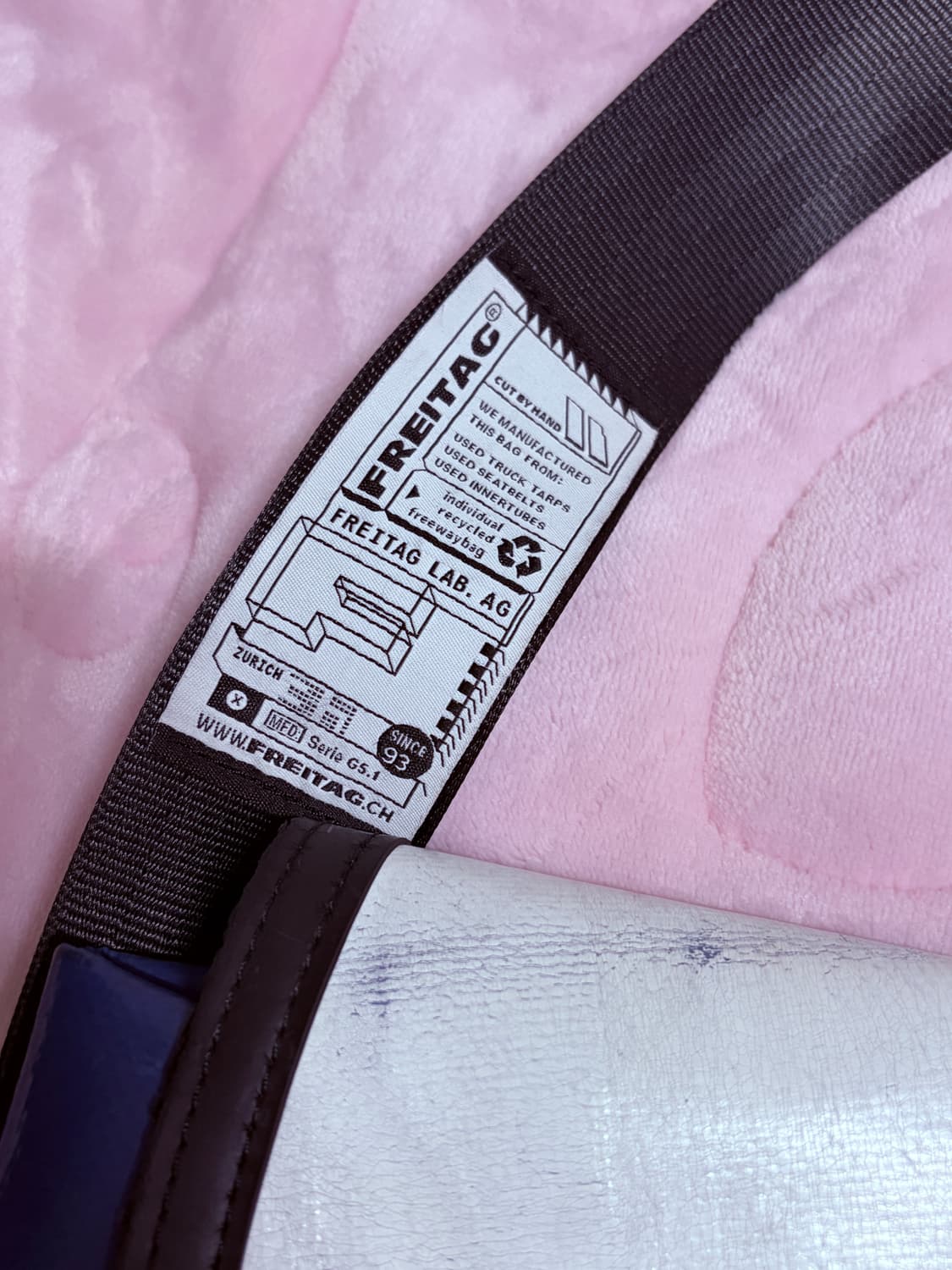 프라이탁 덱스터 흰파 (민트택 o) 상품이미지5