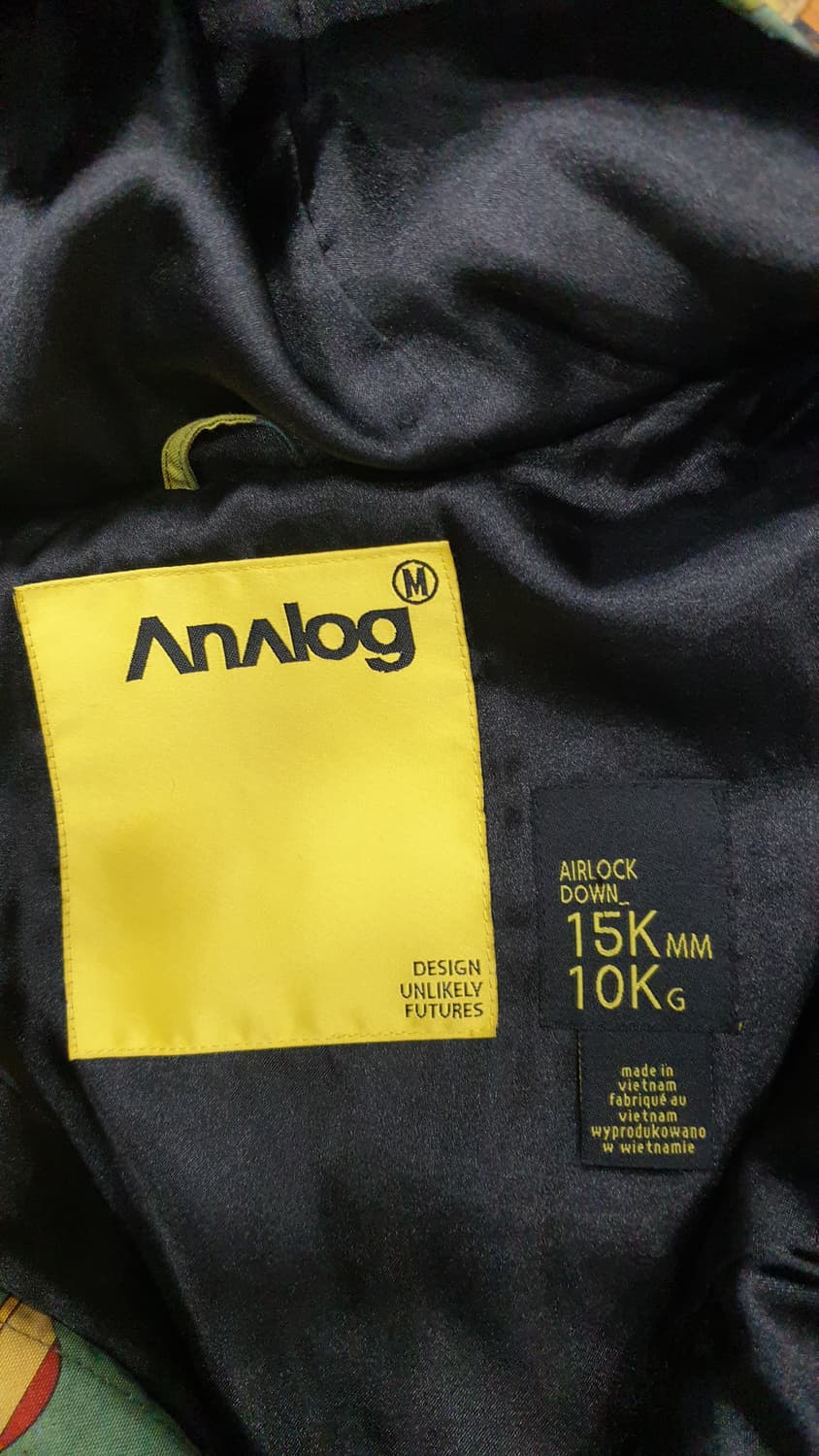 Analog 아날로그 스노우보드 패딩 자켓 M 상품이미지7