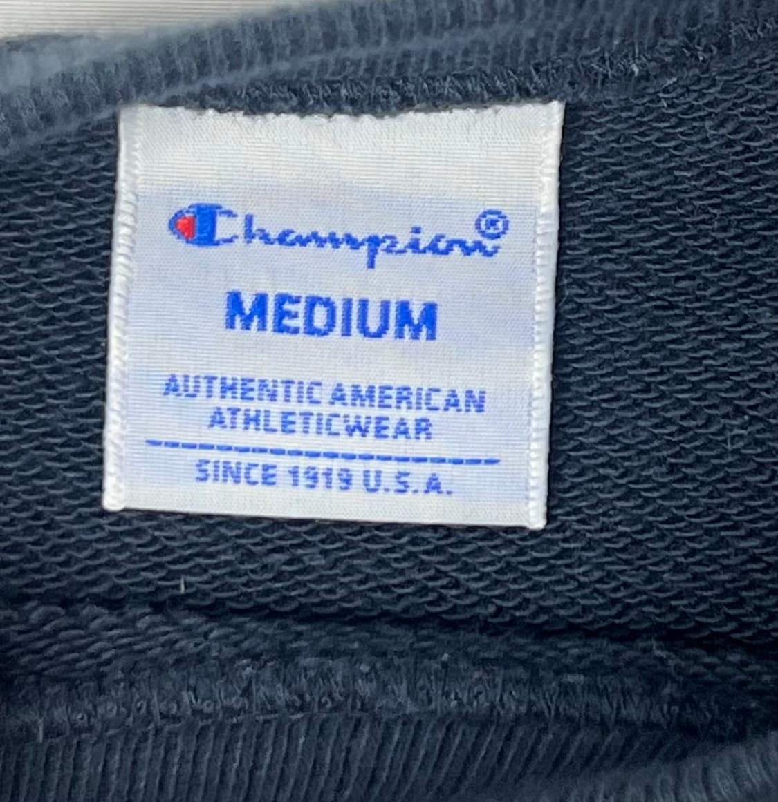 챔피온 스몰 로고 네이비맨투맨 상품이미지4