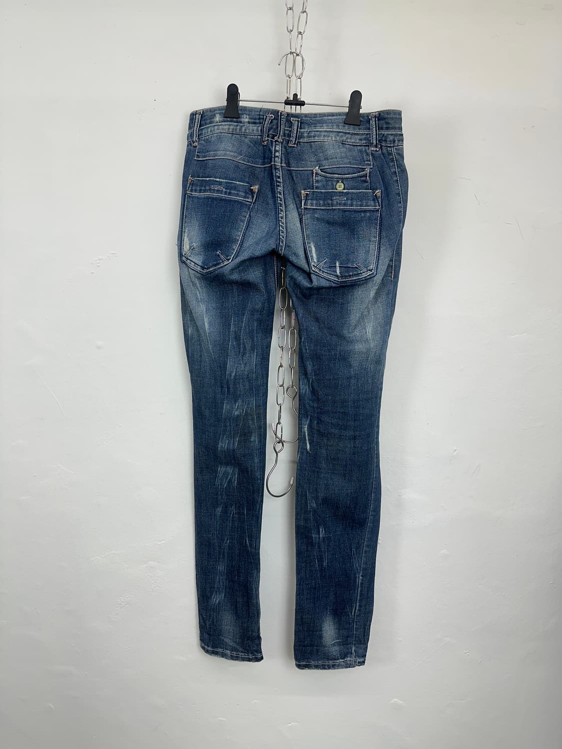 Zara TRF Double Button Washed Denim 상품이미지8