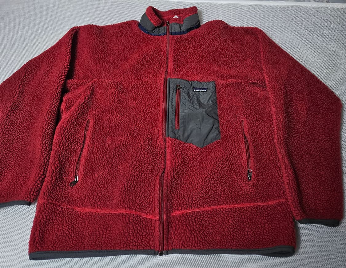 파타고니아 레트로 딥파일 레드 XL 상품이미지1