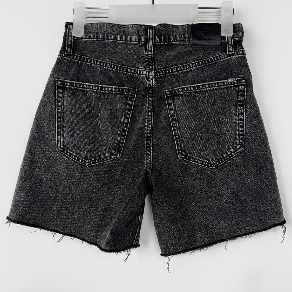 애니빙 ANINE BING 블랙 데님 숏팬츠 상품이미지7
