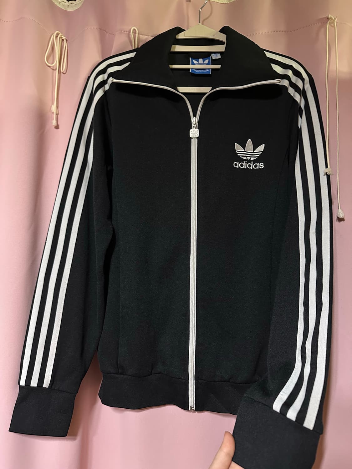 아디다스져지 아디다스 유로파 블랙 트랙탑 불꽃져지 파이어버드 트랙탑 상품이미지1