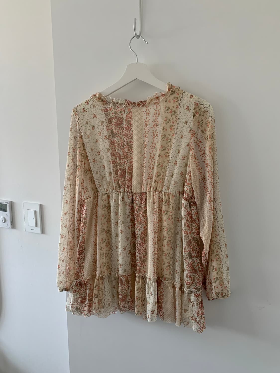 플라워 프린팅 블라우스 상품이미지6