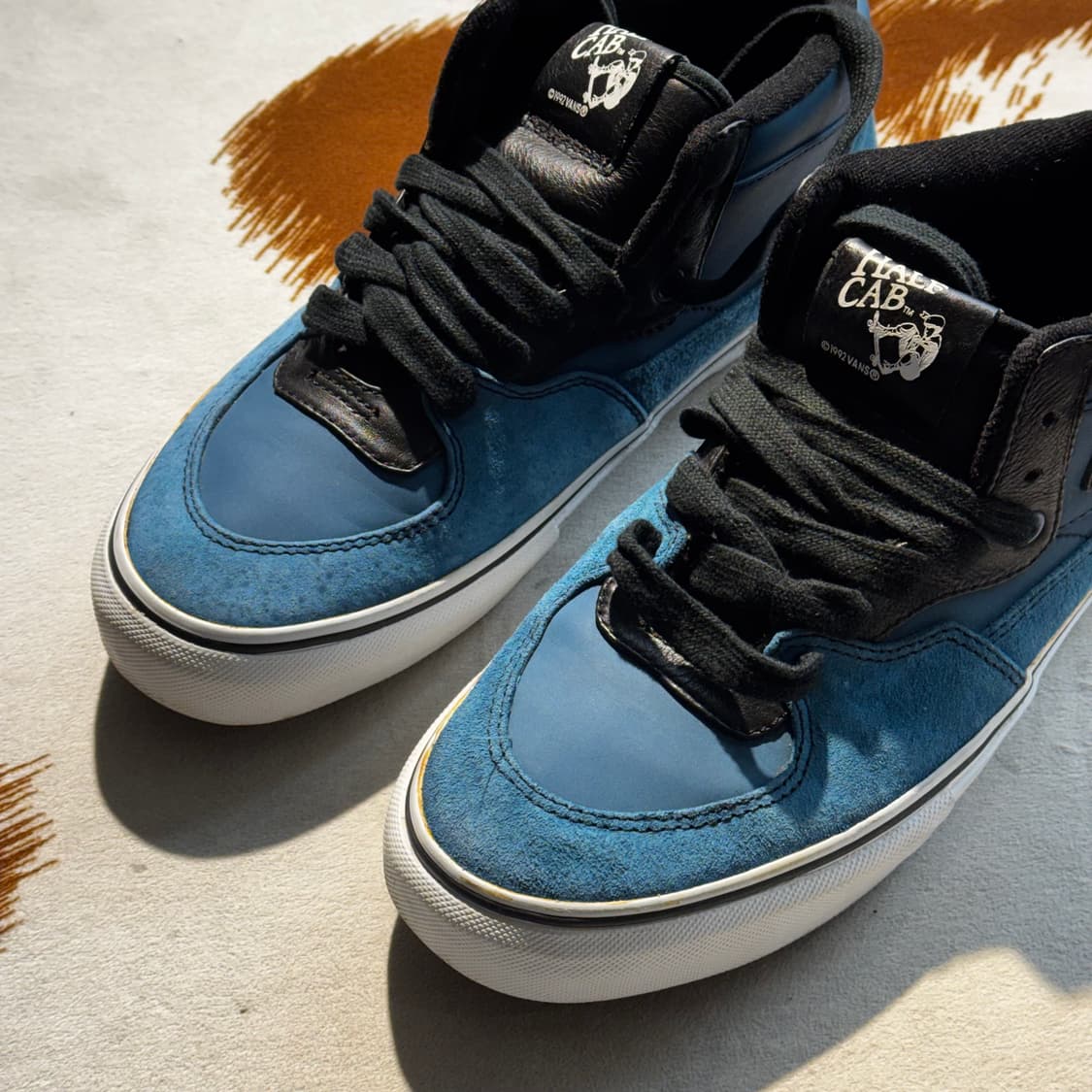 반스 하프캡 프로 스웨이드 블루 (260) 상품이미지4