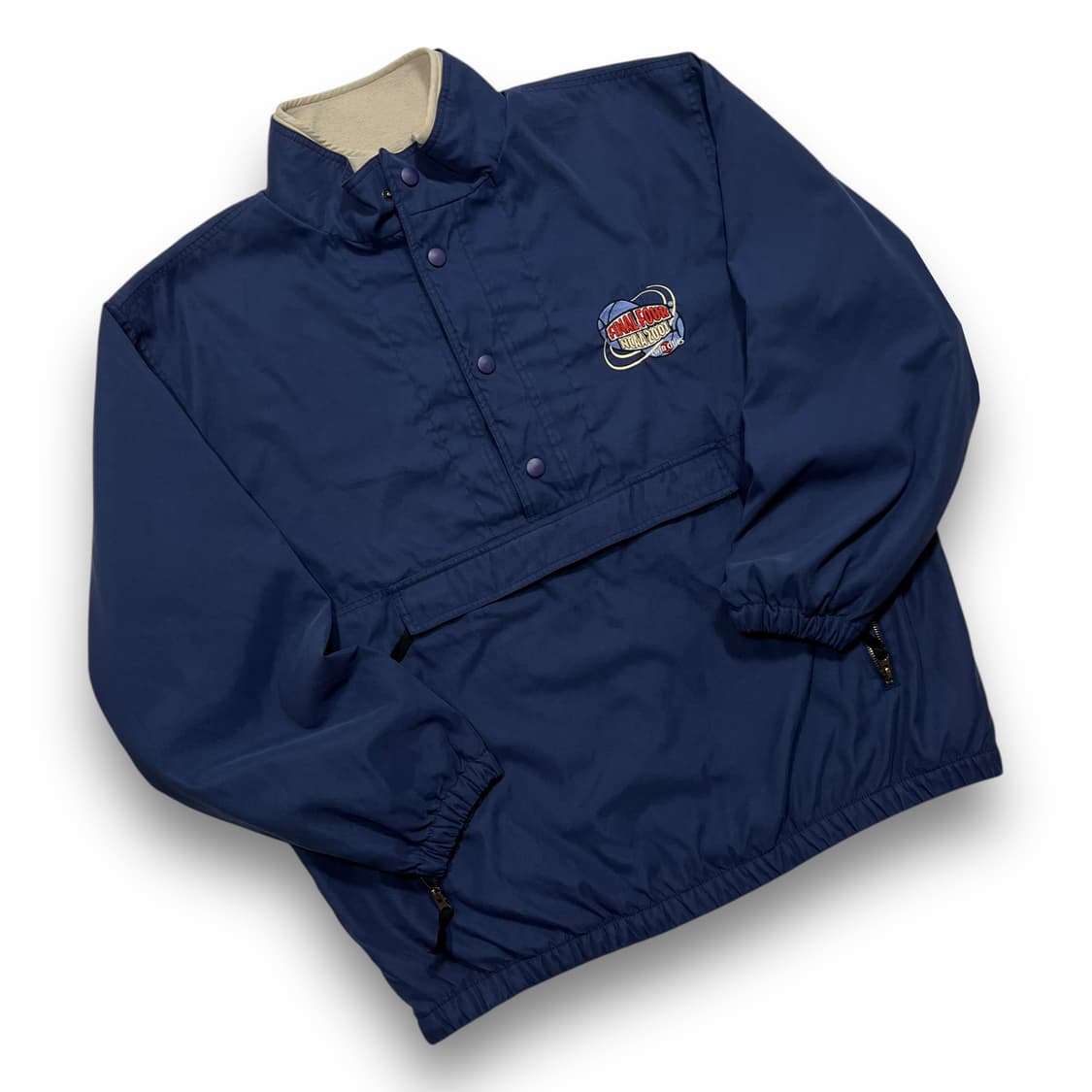 Lee 00s NCAA 파이널 포 덩크 올드스쿨 더블 후리스 아노락 상품이미지2