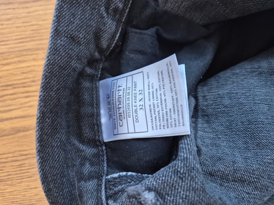 칼하트 더블니 32 32 상품이미지3