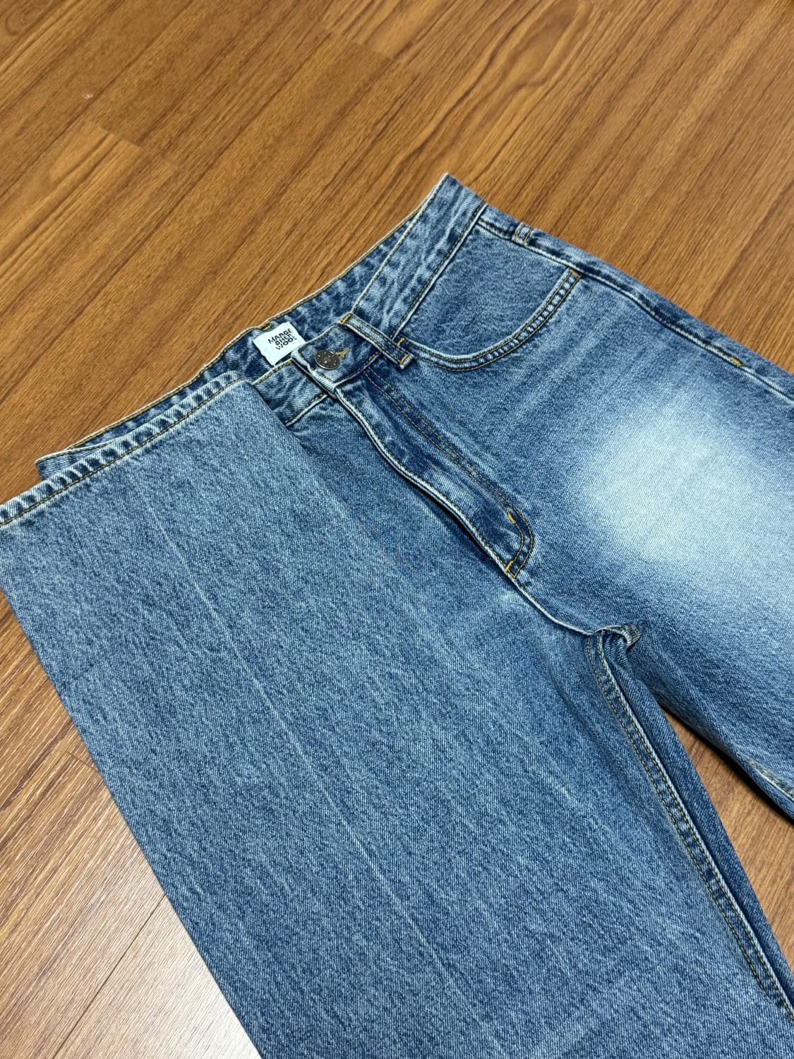 마지셔우드 클래식 데님 팬츠 블루 상품이미지6