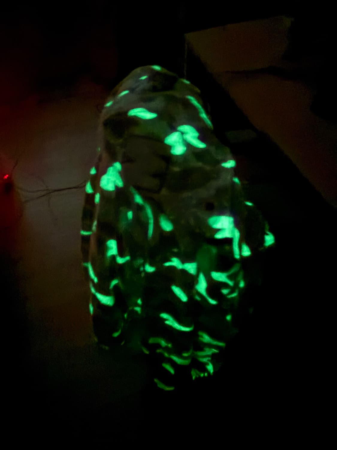 베이프 BAPE 샤크 풀집업 WGM 야광 후드 L사이즈 정품 상품이미지8