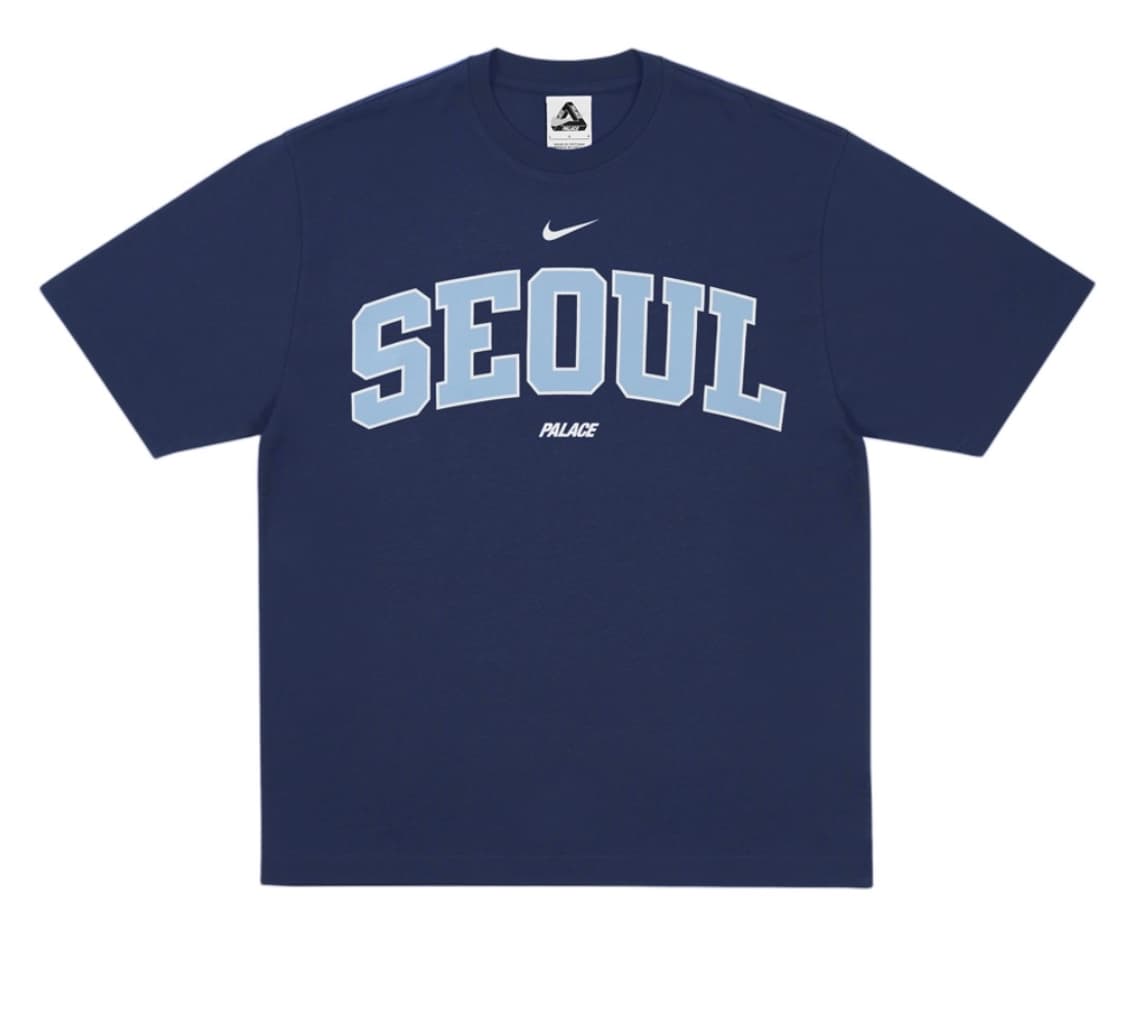 [M] 나이키 x 팔라스 티셔츠 반팔 네이비 상품이미지1