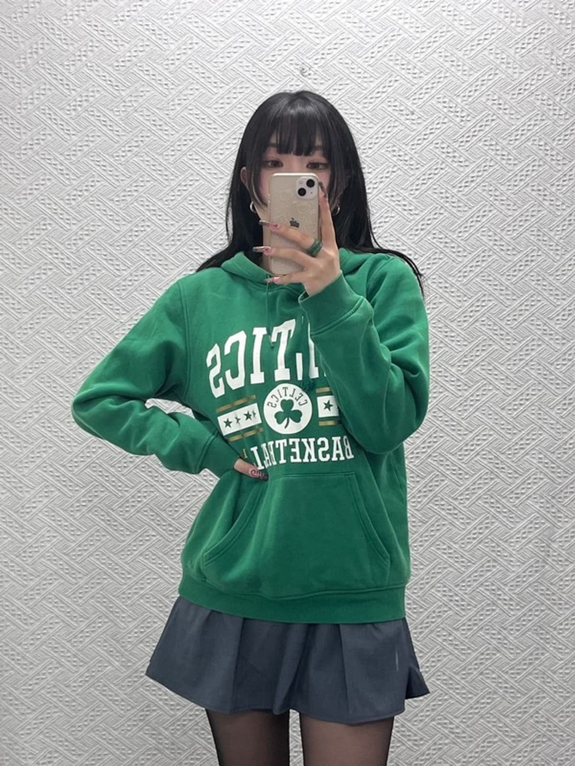 아디다스 보스턴 셀틱스 Y2K 스트릿 키치 후드티 95 C11703 상품이미지2