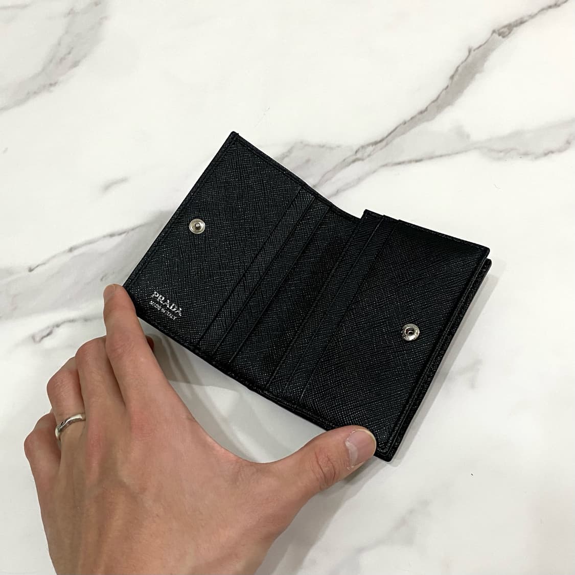 프라다 사피아노 삼각로고 반지갑 1MV021 QHH F0002 상품이미지6