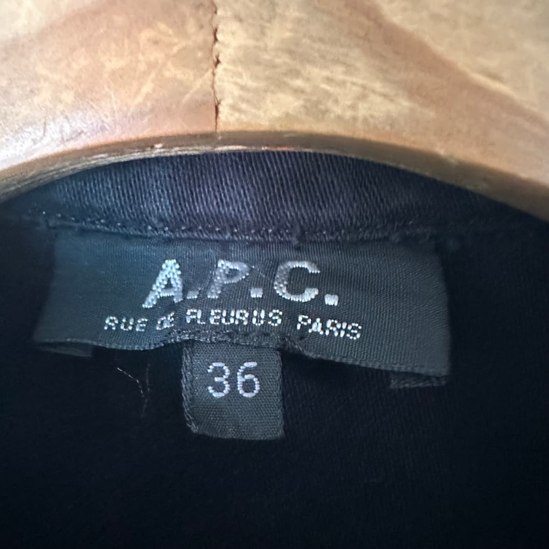 우먼36 APC 아페쎄 원피스 블랙 상품이미지3