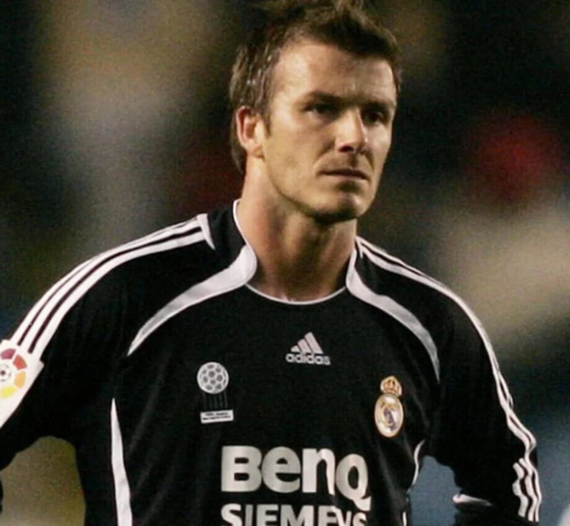 06-07 레알 마드리드 어웨이 No.23 데이비드 베컴 상품이미지10