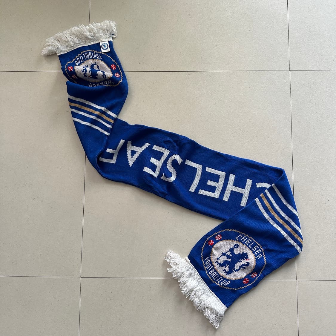 [정품] 첼시 FC 빅로고 니트 축구 머플러 (MADE IN UK)  상품이미지6