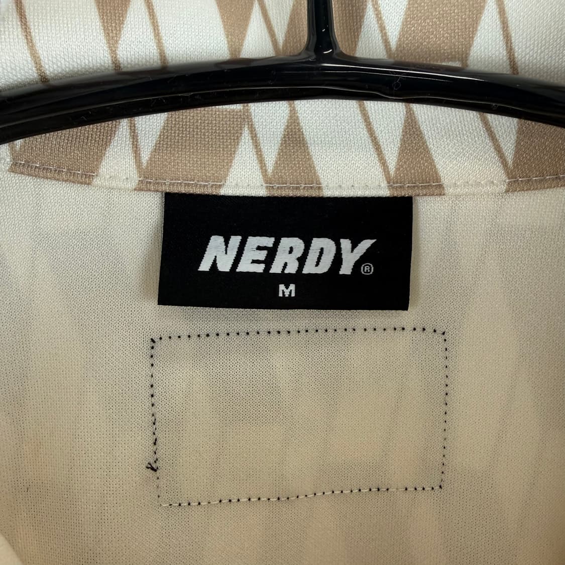 M) 널디 심볼 패턴 트랙탑 져지 상품이미지3