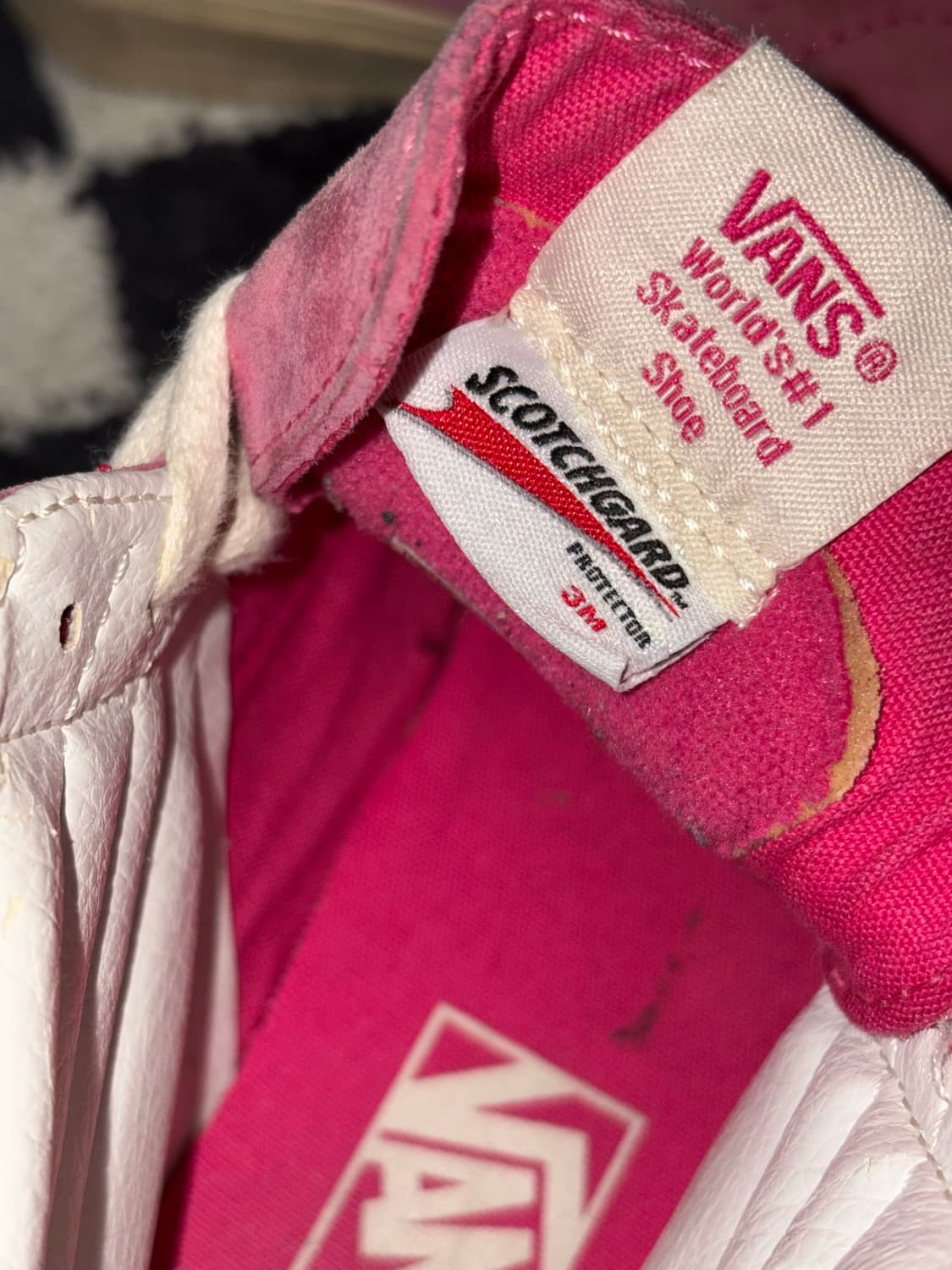 초 희귀) 반스 하이 핑크 지퍼 230 상품이미지4