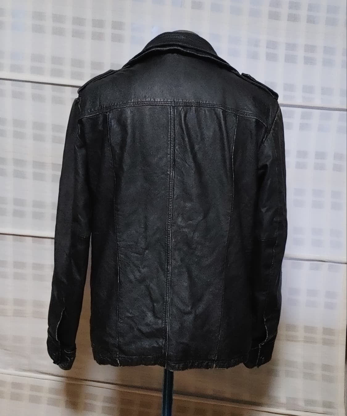 (100% 가죽) 슈퍼드라이 빈티지 가죽 자켓 L (100~105) 상품이미지2