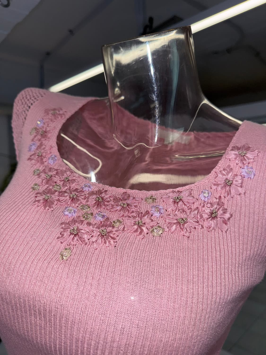 crochet knit top 상품이미지5