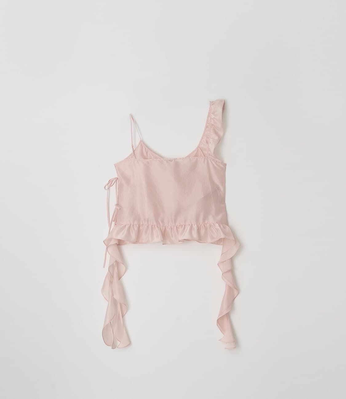아뜰리에에디션 String Shirring Blouse (pink) 상품이미지2