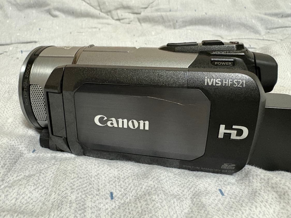 캐논 ivis hf s21 캠코더 (빅시아와 동일) 작례o 상품이미지7