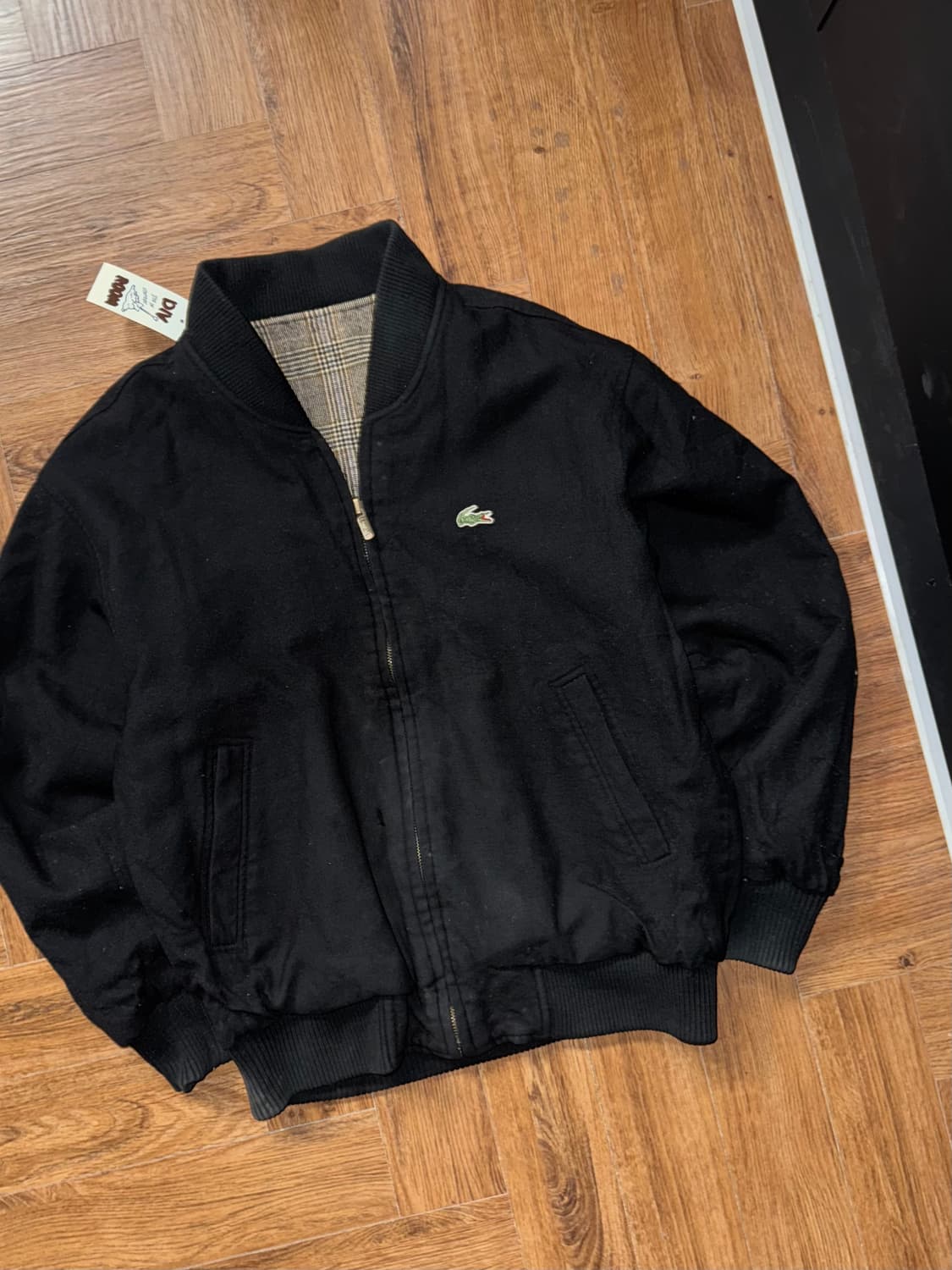 라코스테 리버시블 체크 블루종 상품이미지2