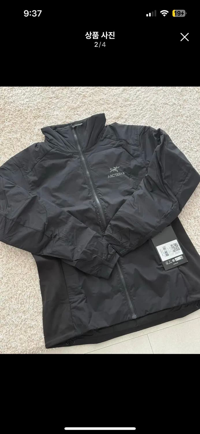 아크테릭스 아톰자켓블랙 Arc'teryx Atom 상품이미지2