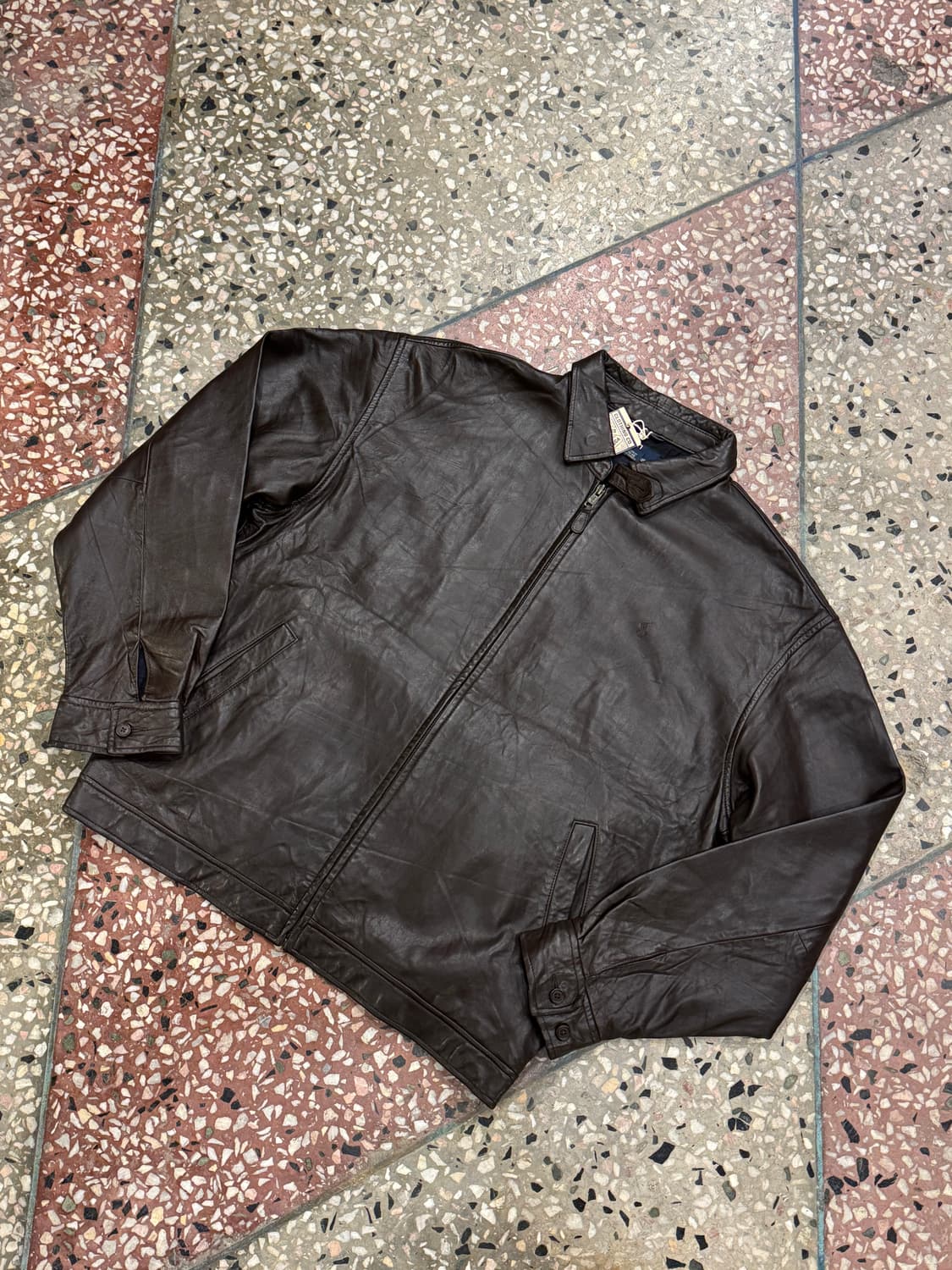 폴로 랄프로렌 맥스웰 레더 자켓 (XL) 상품이미지2