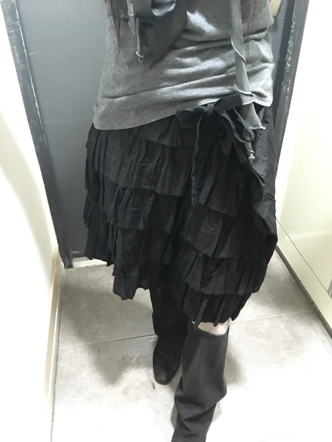 꼼데가르송 AD2015 프릴 변형 스커트 상품이미지5