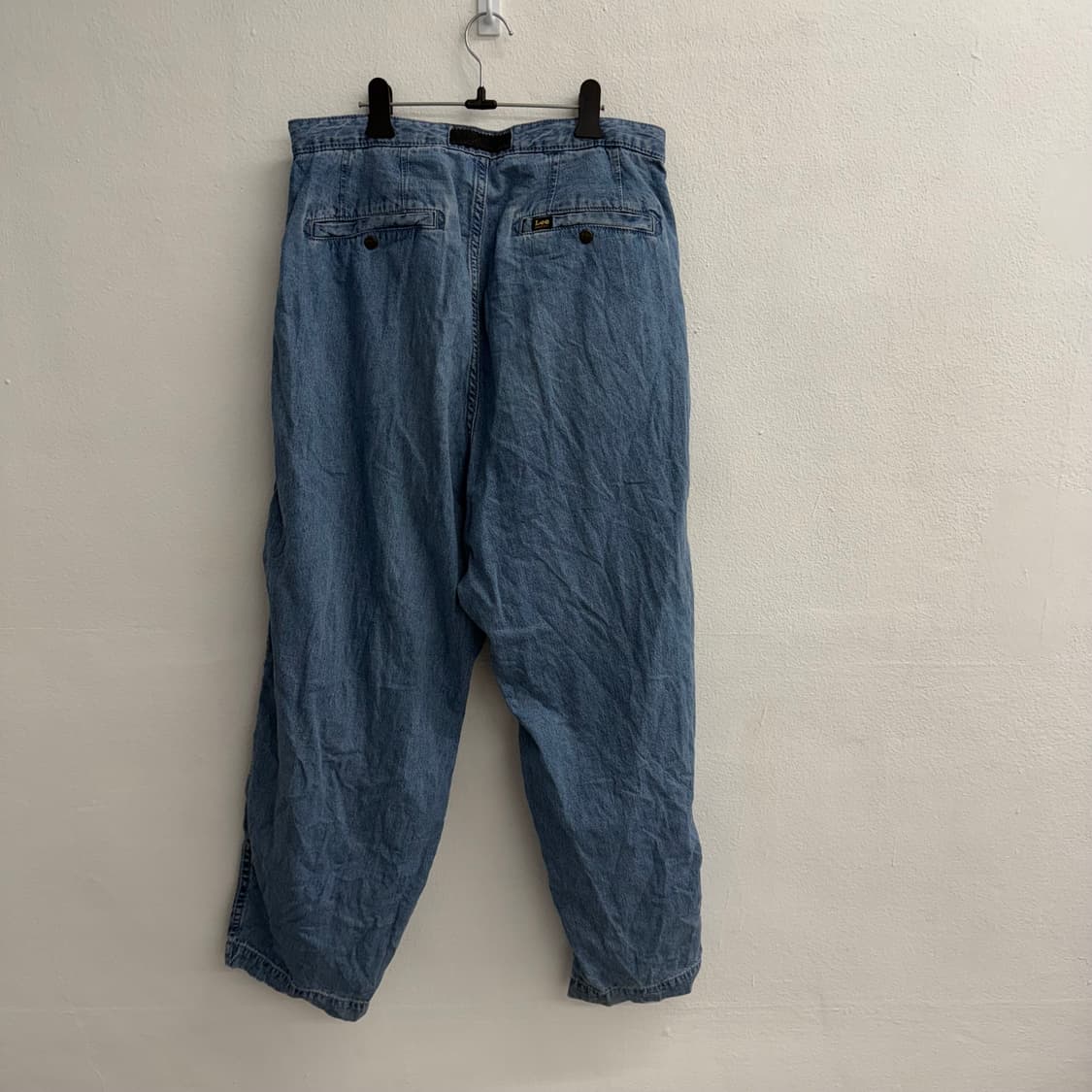 리(Lee) 데님 와이드 벨트 팬츠 (M) 상품이미지4