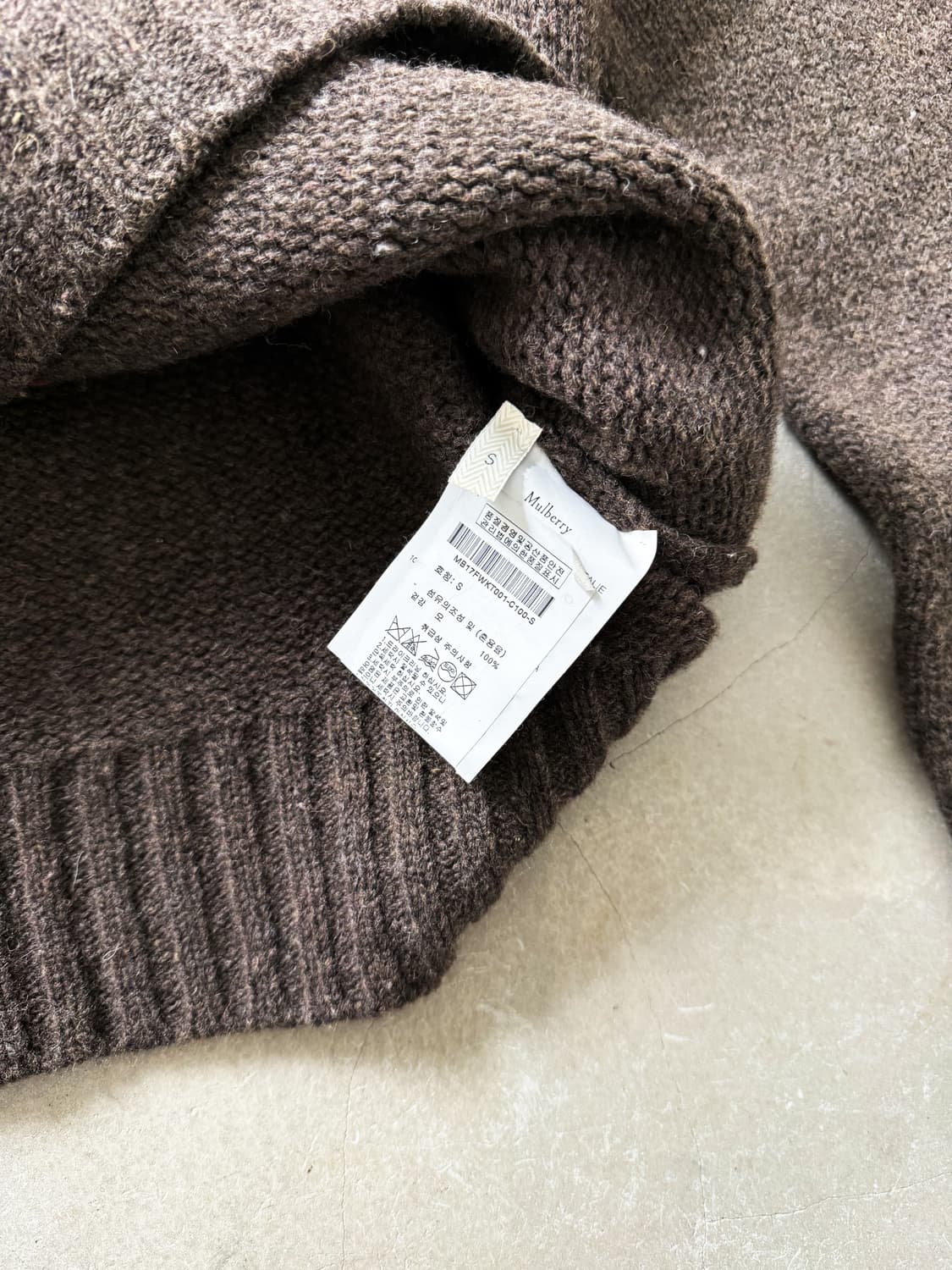 MULBERRY EMBROIDERED BUNNY SWEATER 상품이미지5