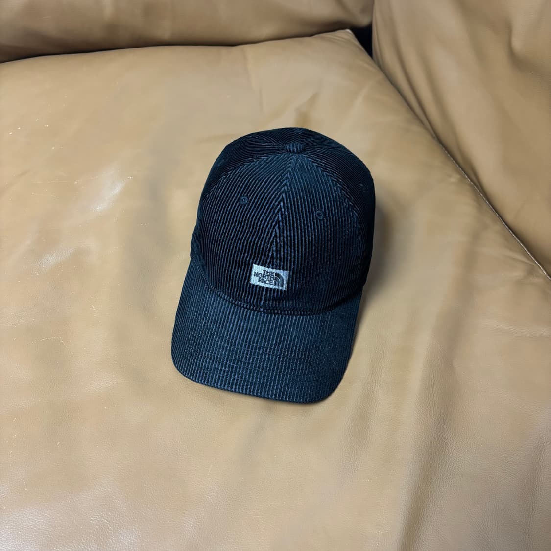 나나미카 노스페이스 퍼플라벨 6패널 볼캡 모자 코듀로이 블랙 상품이미지1