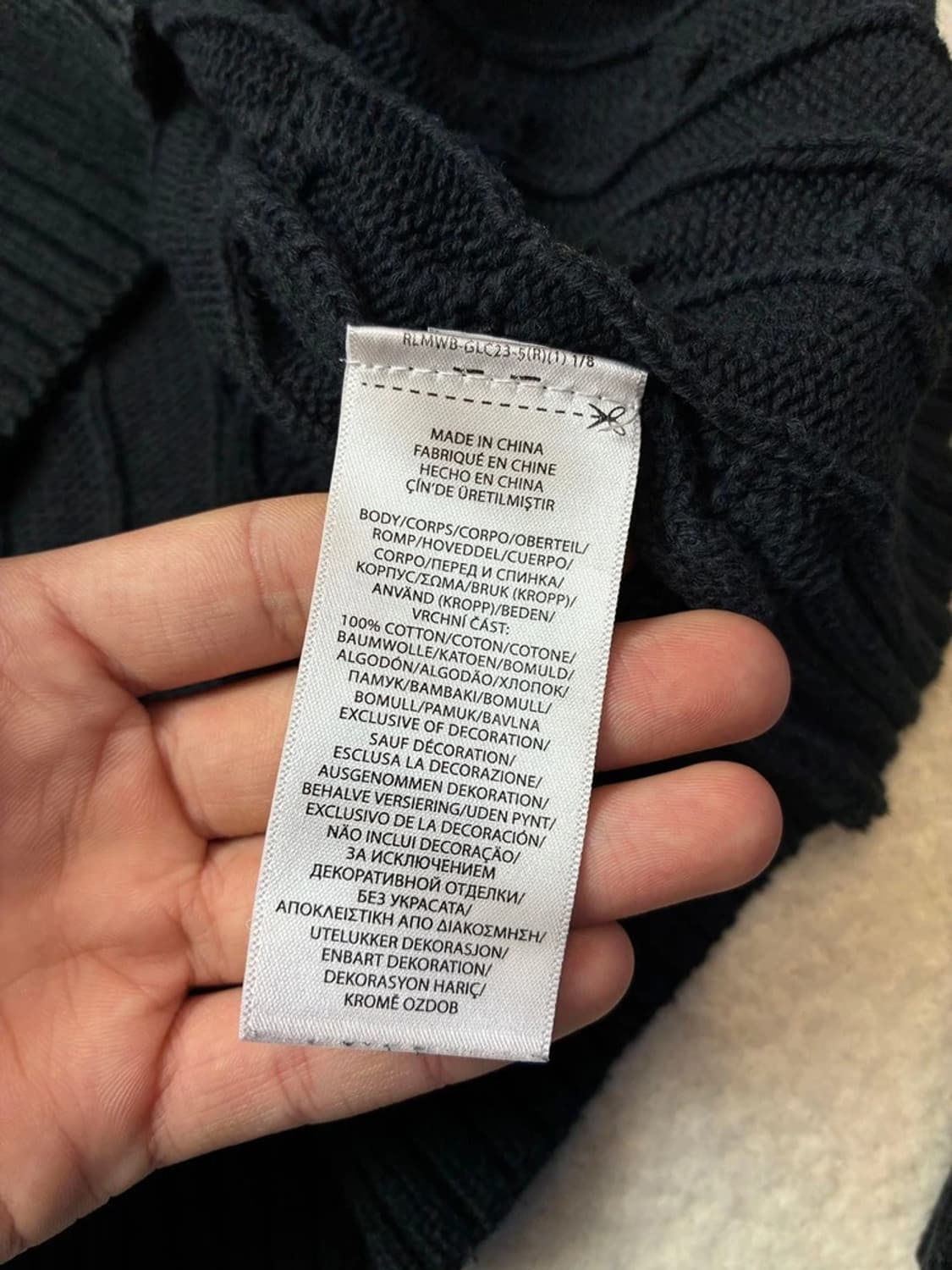 폴로 랄프로렌 시그니처 포니 케이블 니트 PN5755 상품이미지8