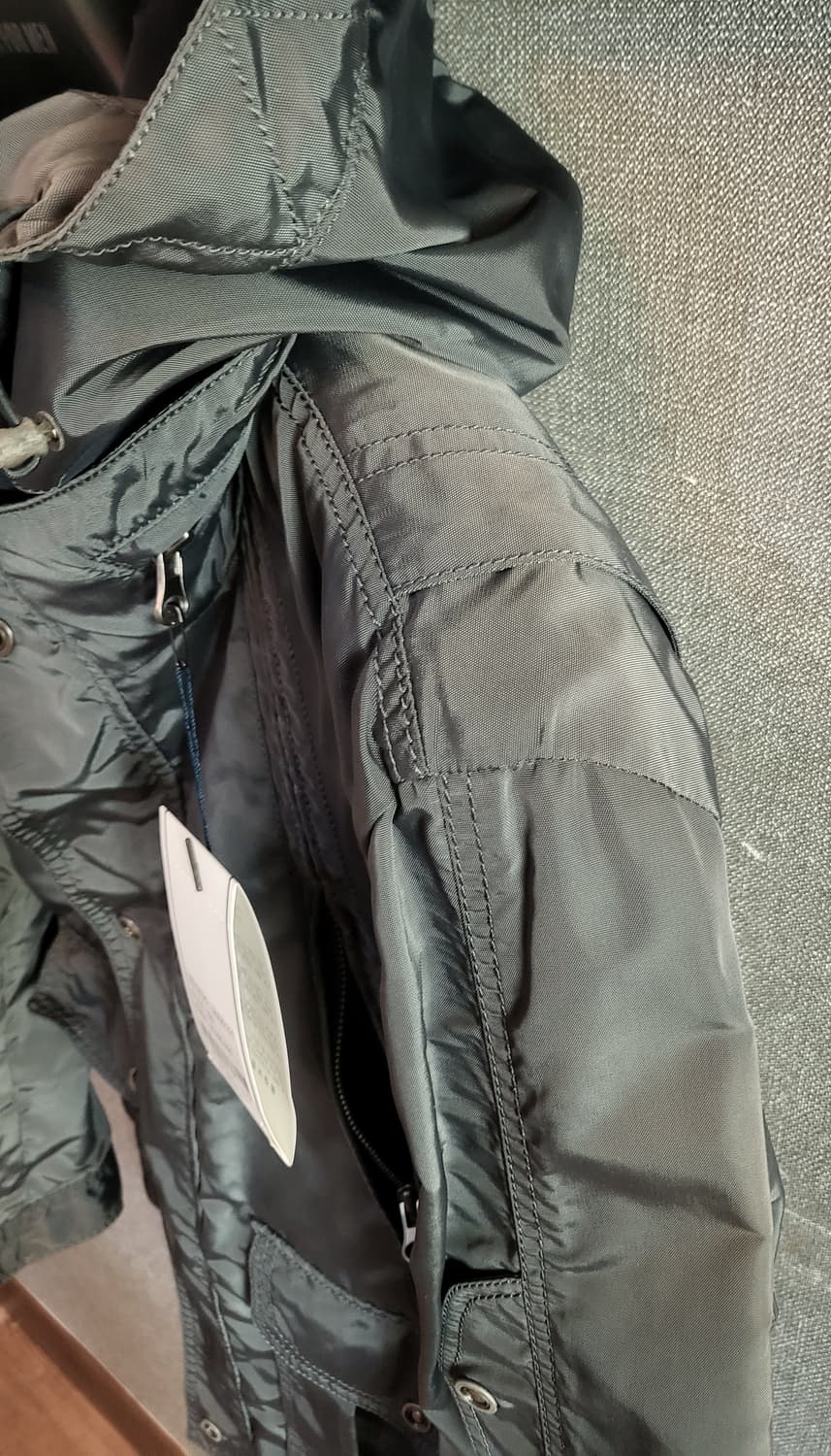 [택달린 새상품] -HOMBRUNO 스포티 글로쉬워싱 자켓 상품이미지7